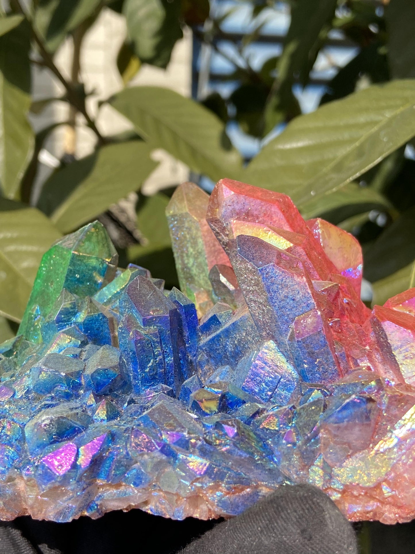 Aura clear Quartz