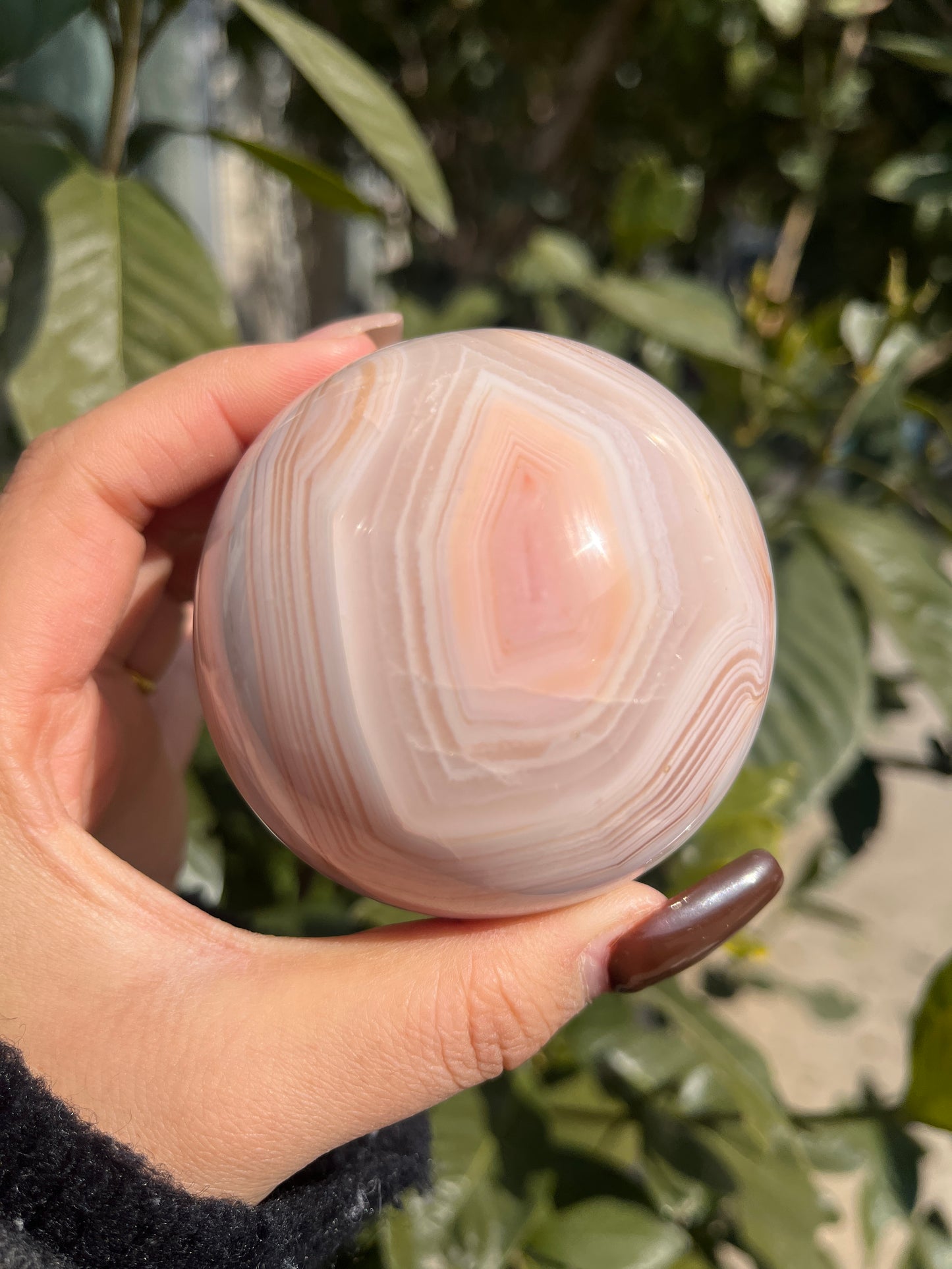 red sardonyx sphere