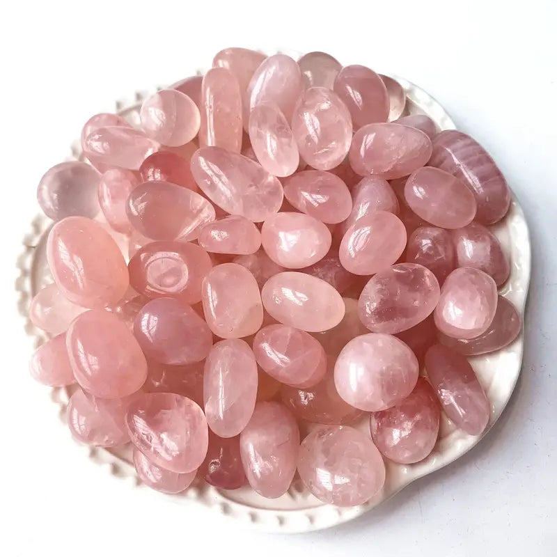 rose quartz tumble