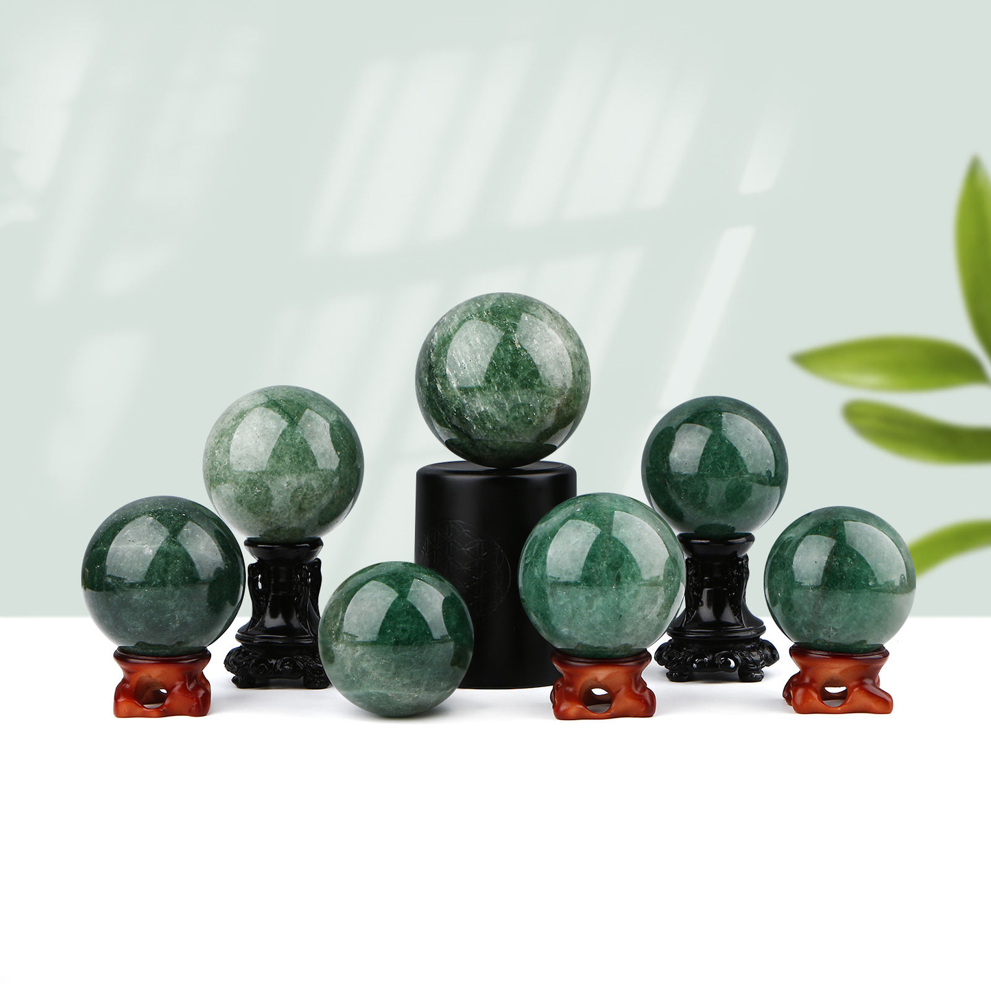 Natura Crystal Sphere Healing Energy Ball Meditation Home Decor Gift