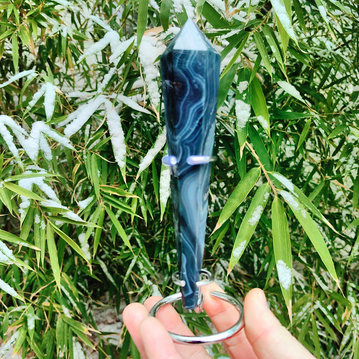 black onyx wand