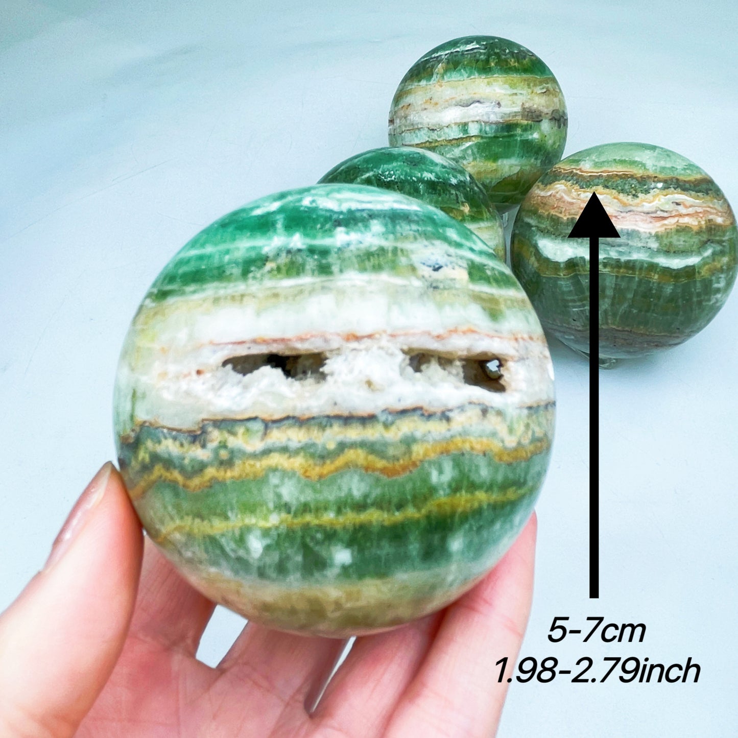 Green Caribbean sphere