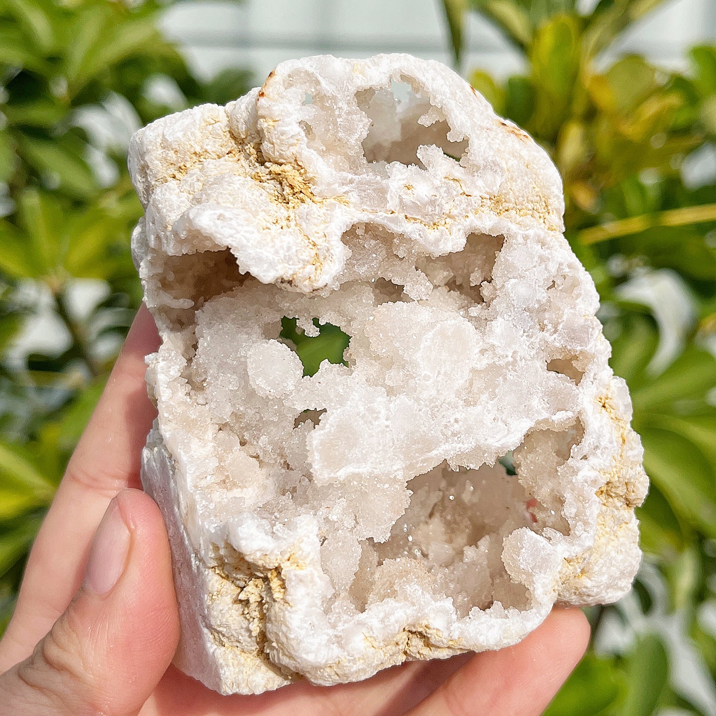 Natural Moroccan crystal cave Heal ing Gemstone Home Decor