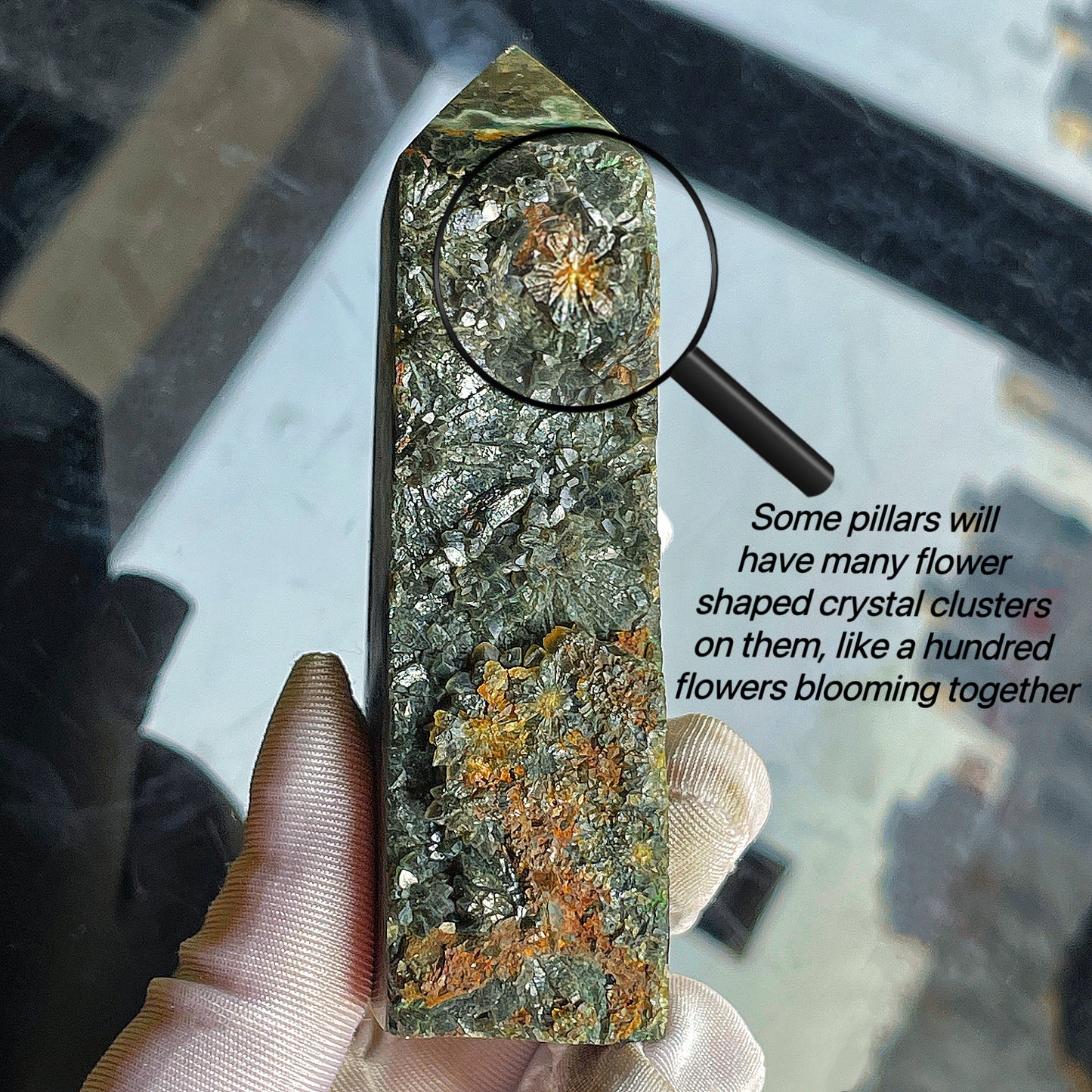 ocean jasper small tower