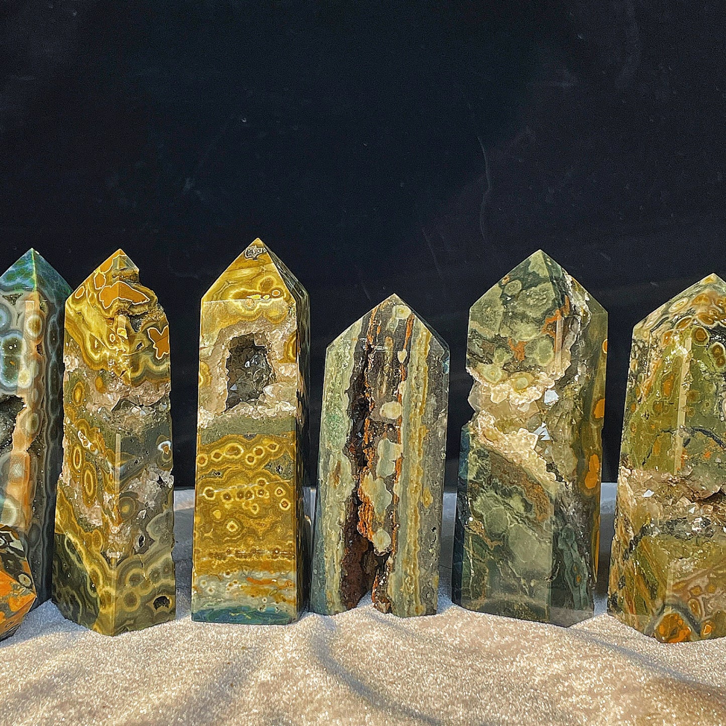 ocean jasper small tower