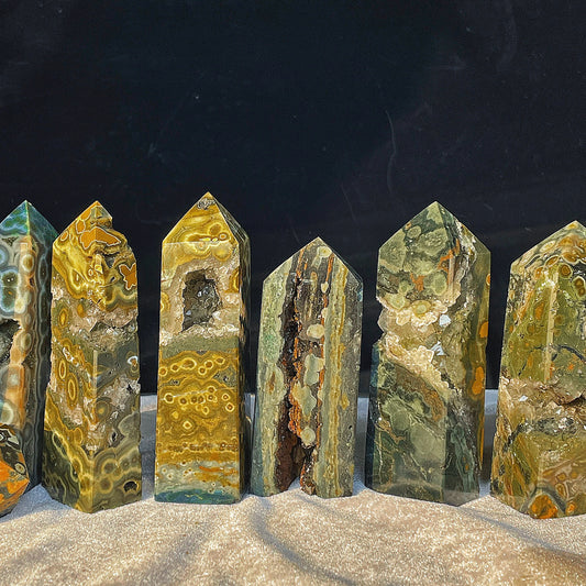 ocean jasper small tower