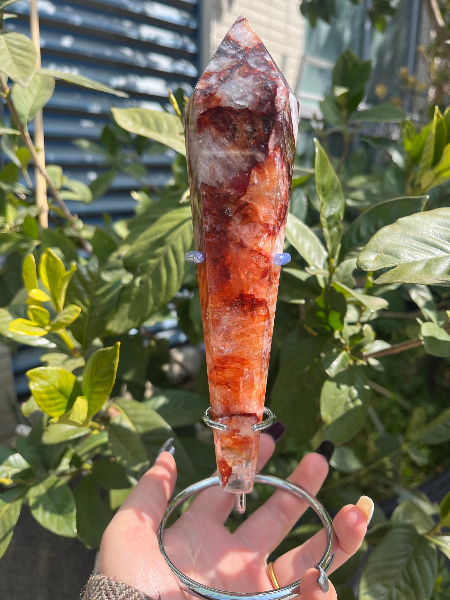fire quartz wand