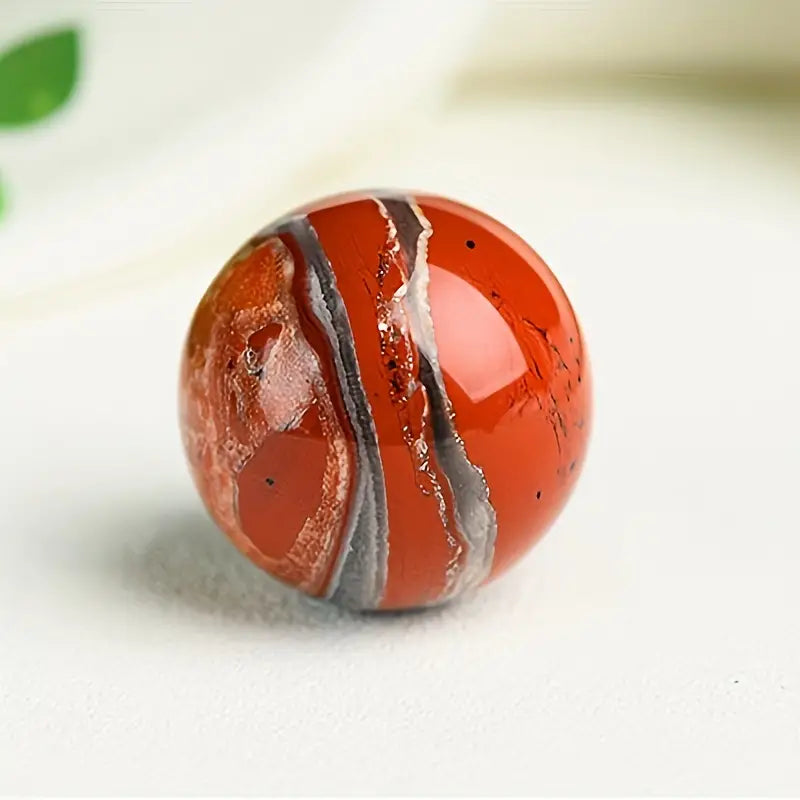 red jasper sphere