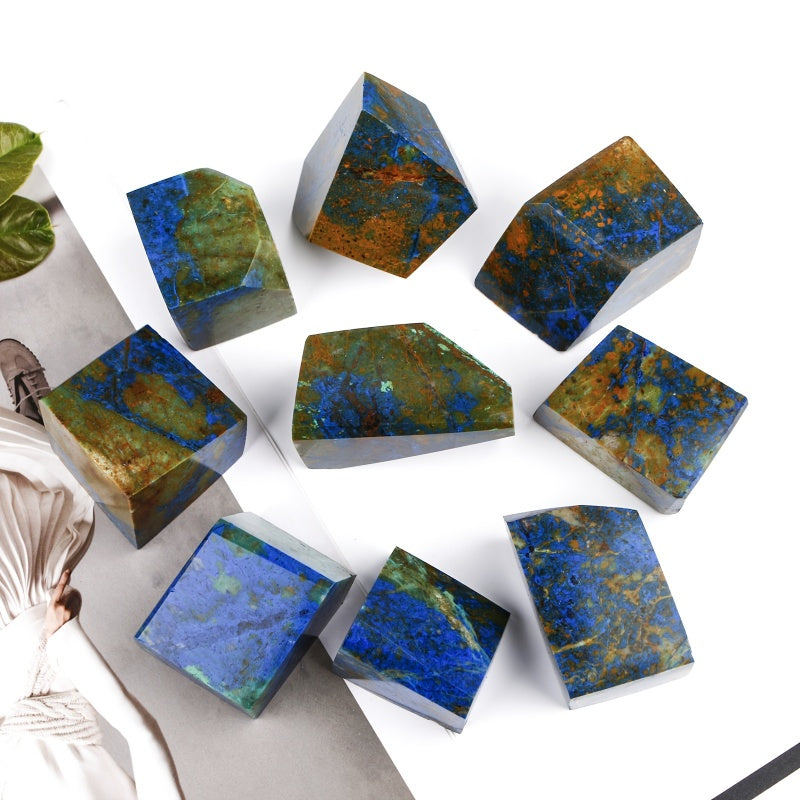 Natural Phoenix lapis lazuli follows the shape Heal ing Gemstone Home Decor