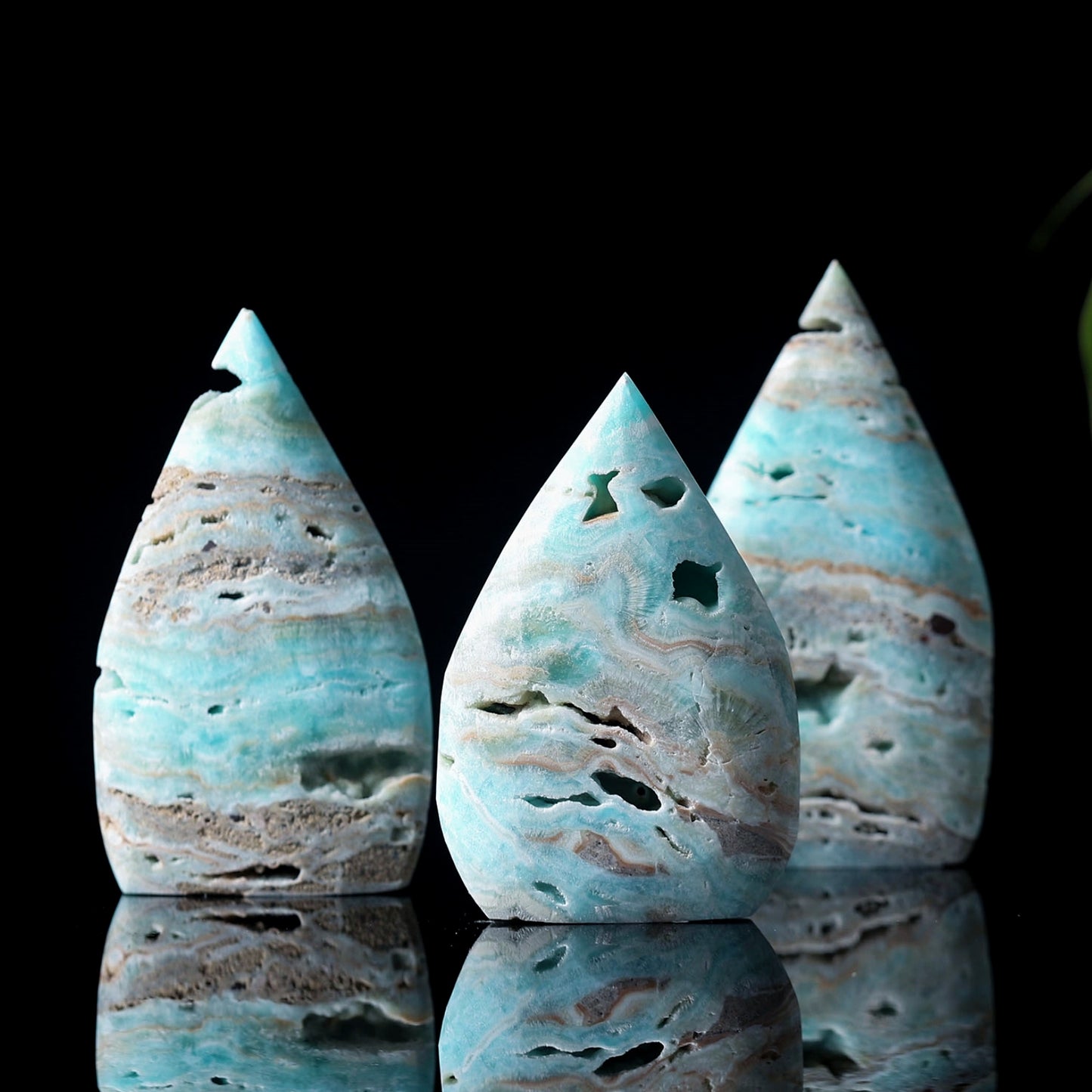 Natural Blue Extreme Ornament Heal ing Gemstone Home Decor
