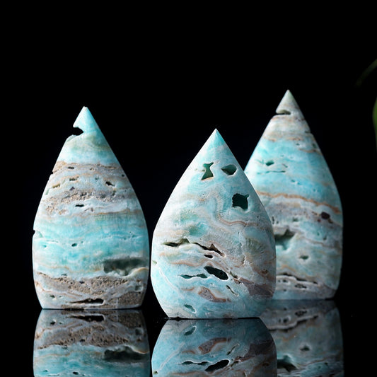 Natural Blue Extreme Ornament Heal ing Gemstone Home Decor