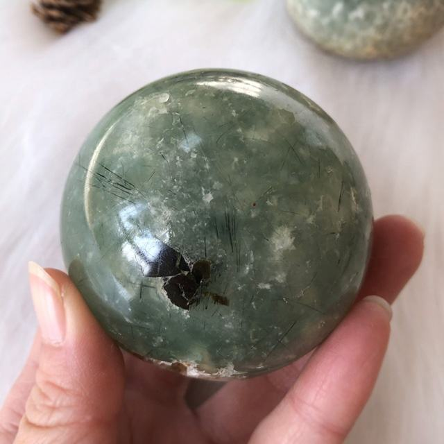 Natural Grape Sphere Healing Energy Ball Meditation Home Decor Gift