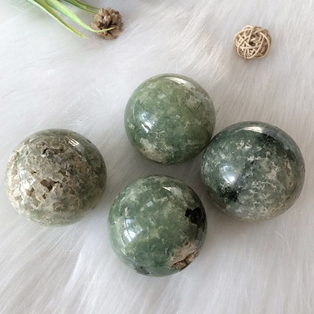 Natural Grape Sphere Healing Energy Ball Meditation Home Decor Gift