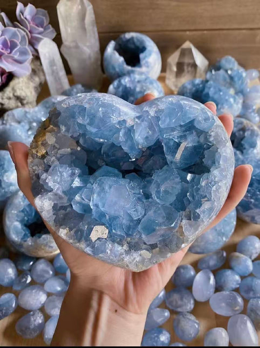 green fluorite with fire quartz wand