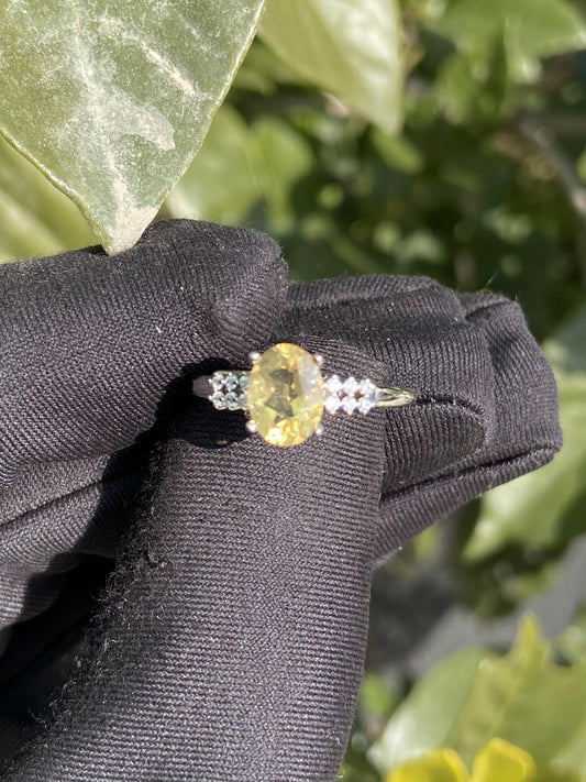 citrine rings