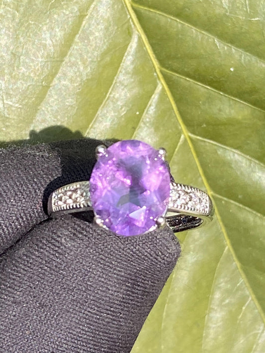 amethyst rings