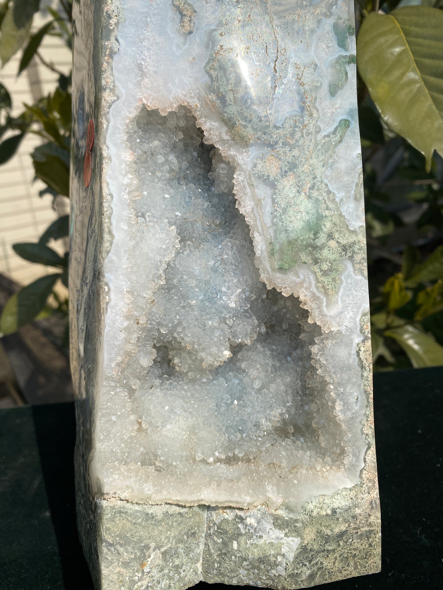 moss agate big tower