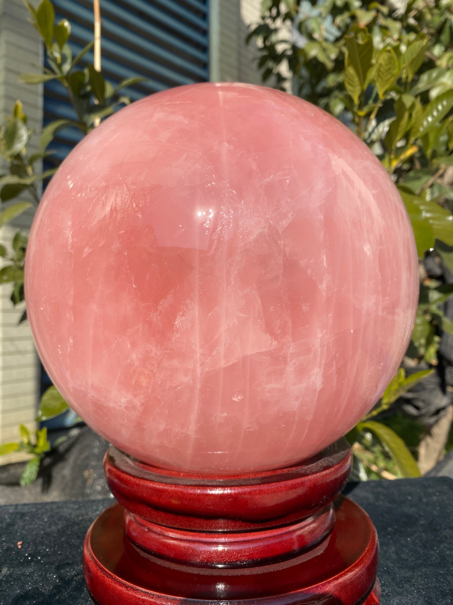 rose quartz big sphere