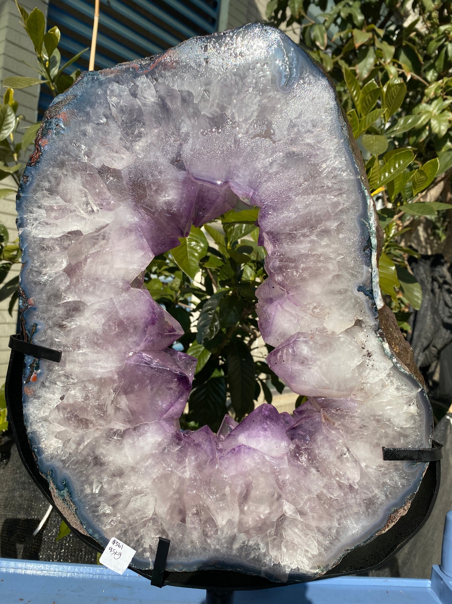 Amethyst slice