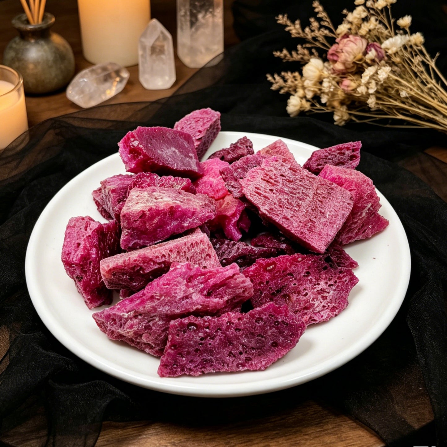 Natural Ruby shaped Heal ing Gemstone Home Decor