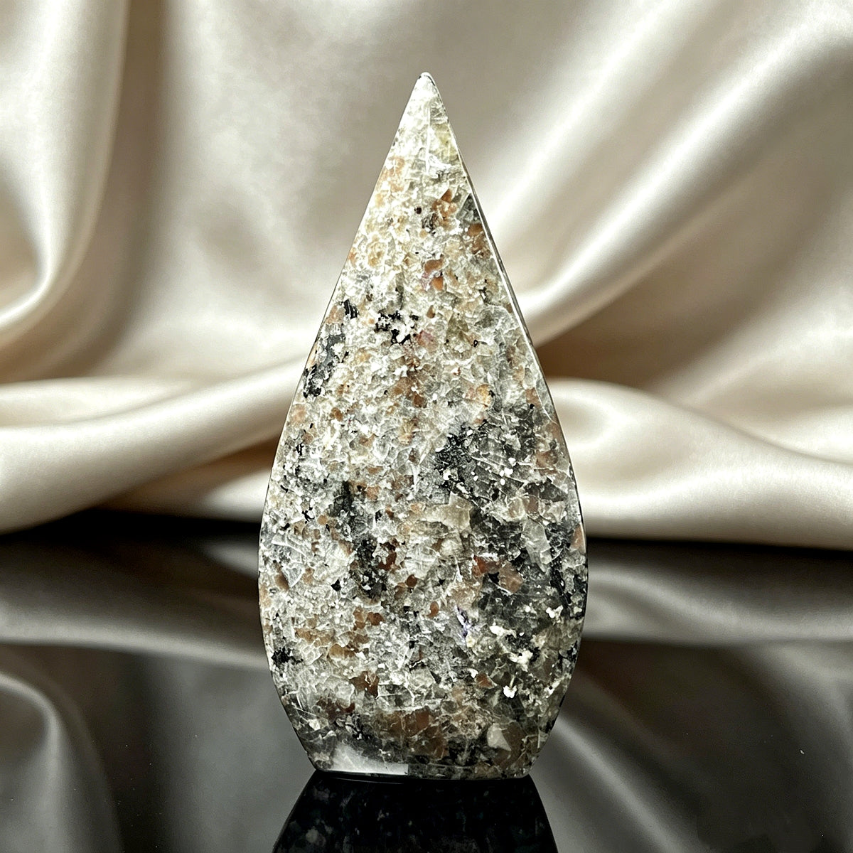 Natural Flame Stone Ornament Heal ing Gemstone Home Decor