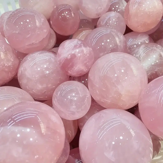 rose quartz sphere