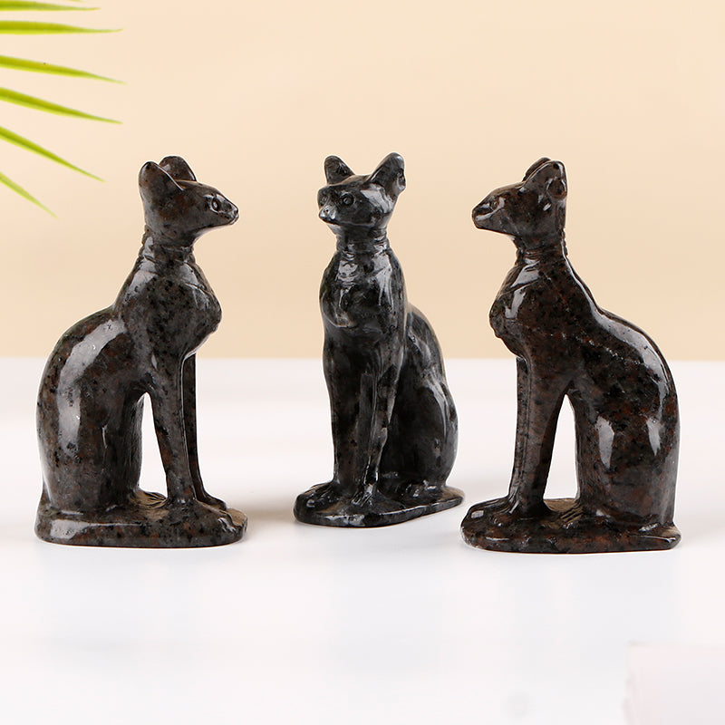 Natural Flame Stone Carvings Heal ing Gemstone Home Decor