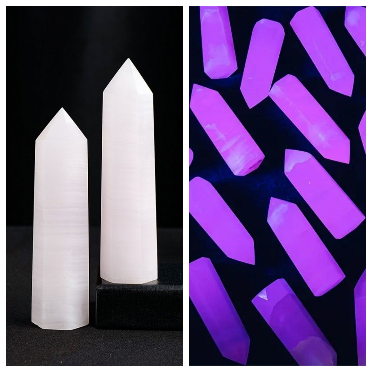 Natural Fenfang Jie Single pointed Column Heal ing Gemstone Home Decor