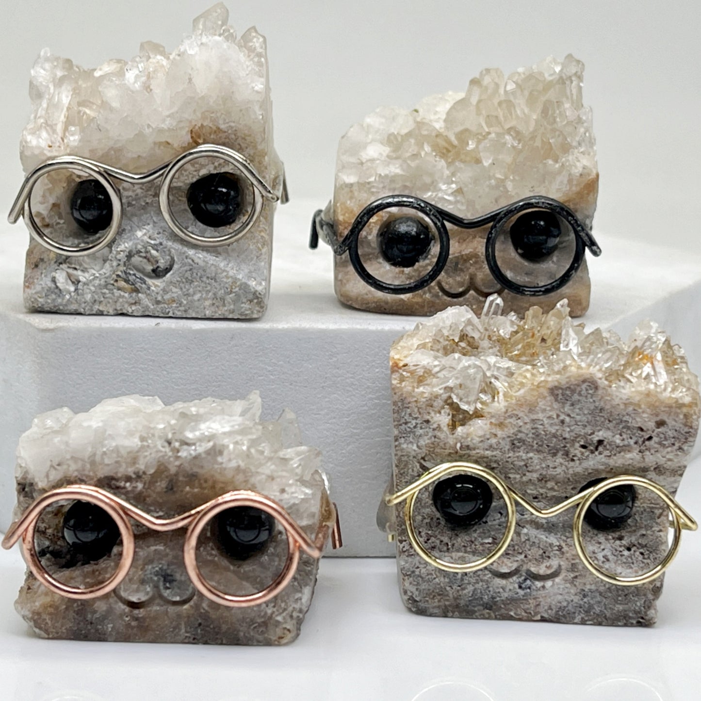 Natural Crystal cluster hedgehog carving piece Heal ing Gemstone Home Decor