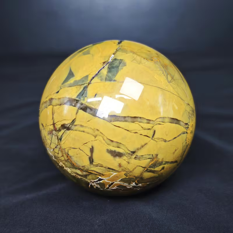 Natural Pietersite Sphere Crystal Ball Heal ing Gemstone Home Decor