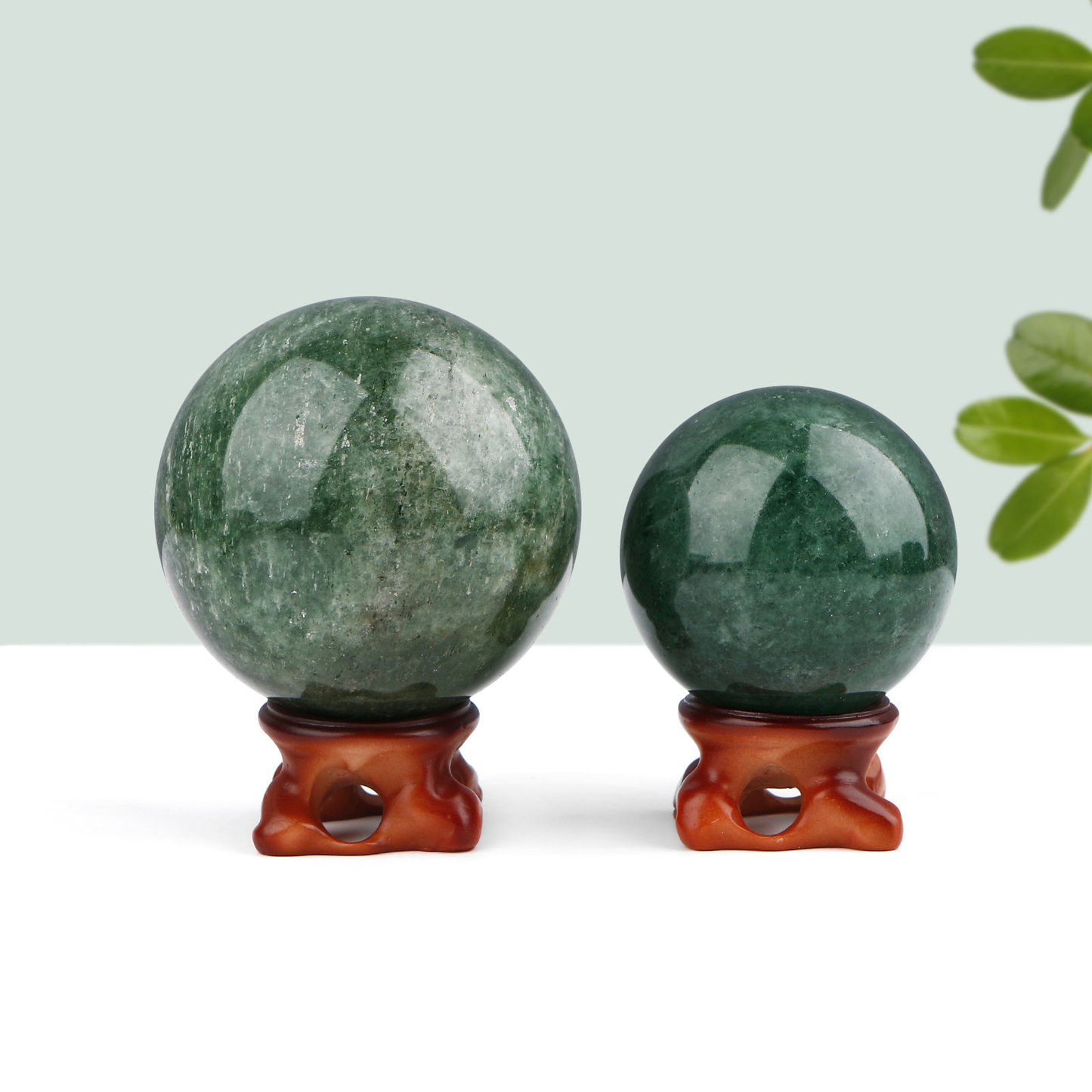 Natura Crystal Sphere Healing Energy Ball Meditation Home Decor Gift