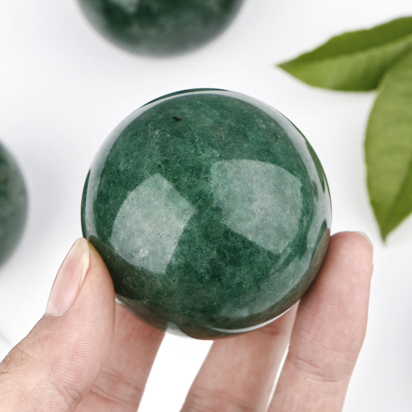 Natura Crystal Sphere Healing Energy Ball Meditation Home Decor Gift