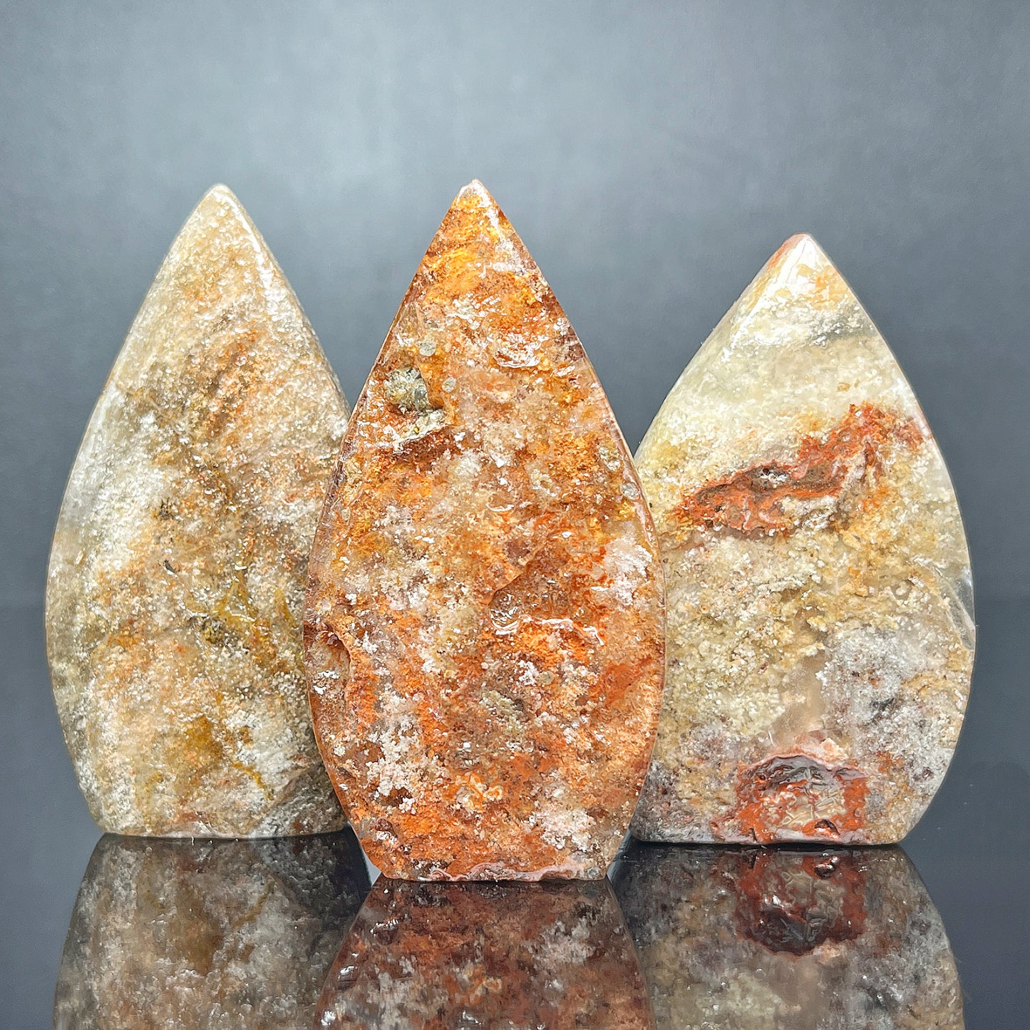 Natural Thousand layer crystal ornament Heal ing Gemstone Home Decor