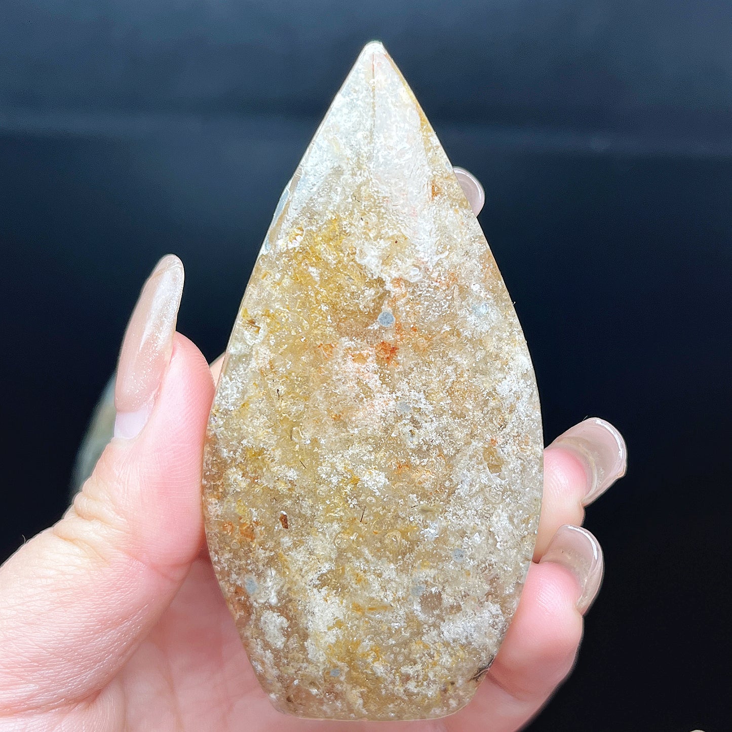 Natural Thousand layer crystal ornament Heal ing Gemstone Home Decor