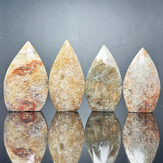 Natural Thousand layer crystal ornament Heal ing Gemstone Home Decor