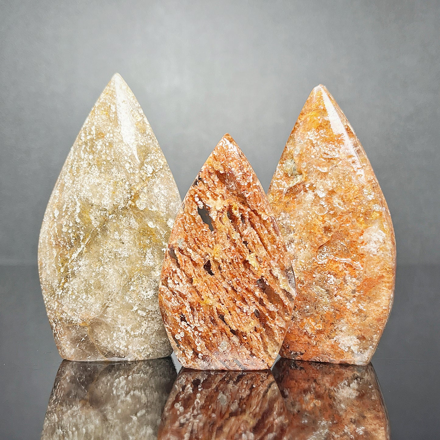 Natural Thousand layer crystal ornament Heal ing Gemstone Home Decor