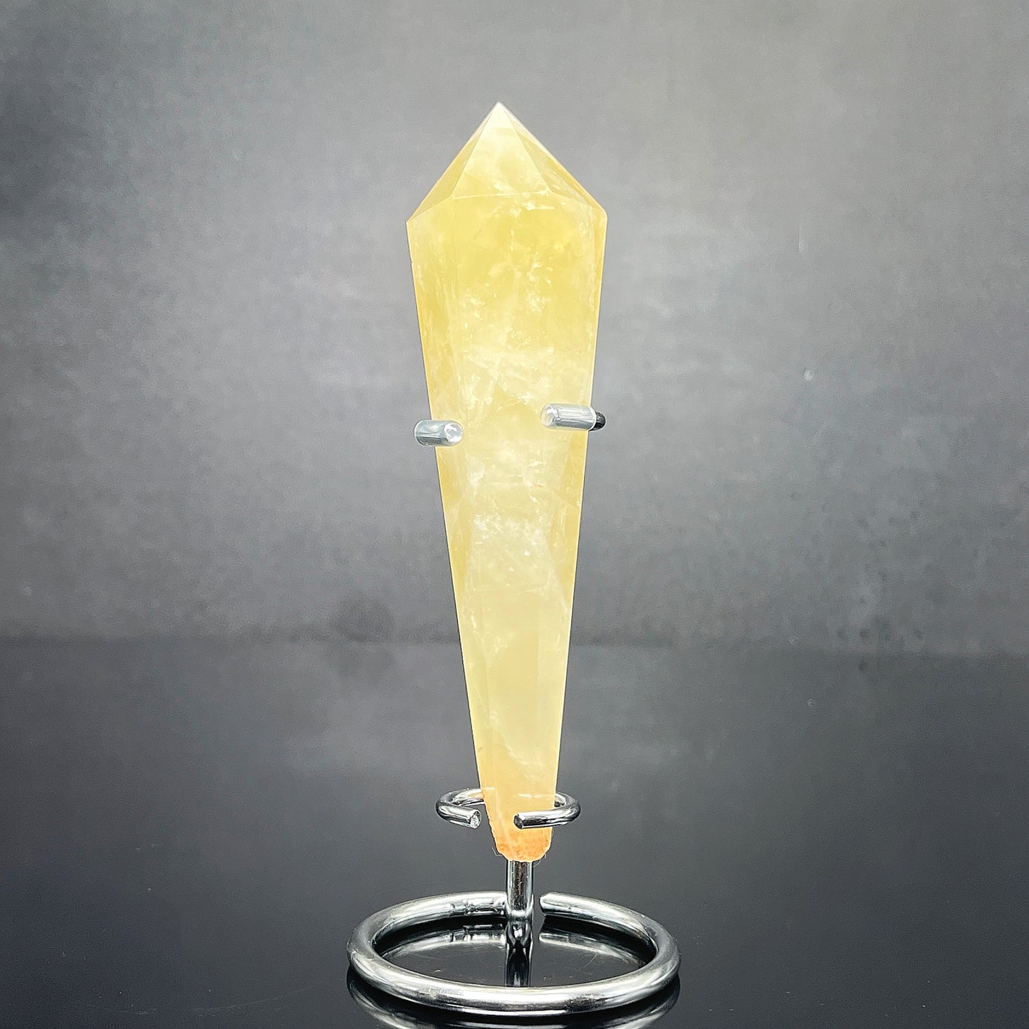Natural Citrine scepter Heal ing Gemstone Home Decor