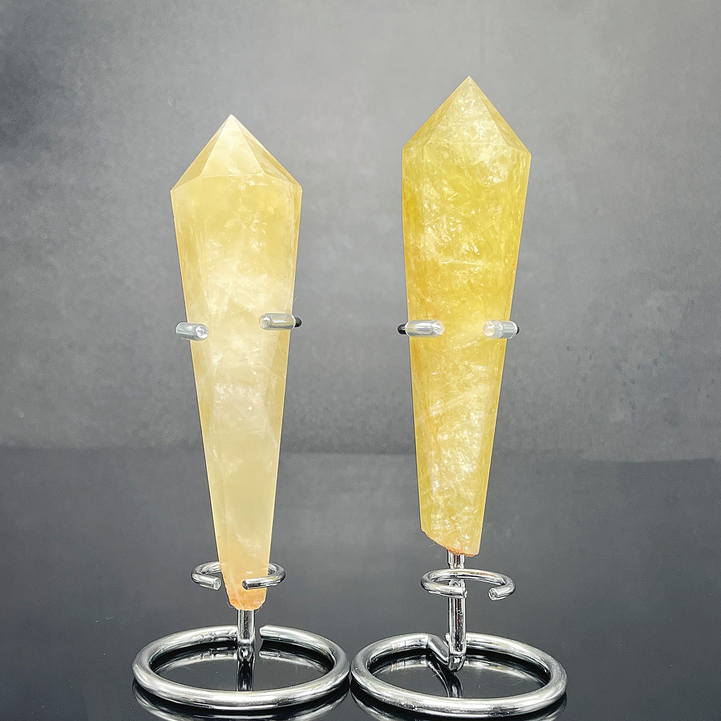 Natural Citrine scepter Heal ing Gemstone Home Decor