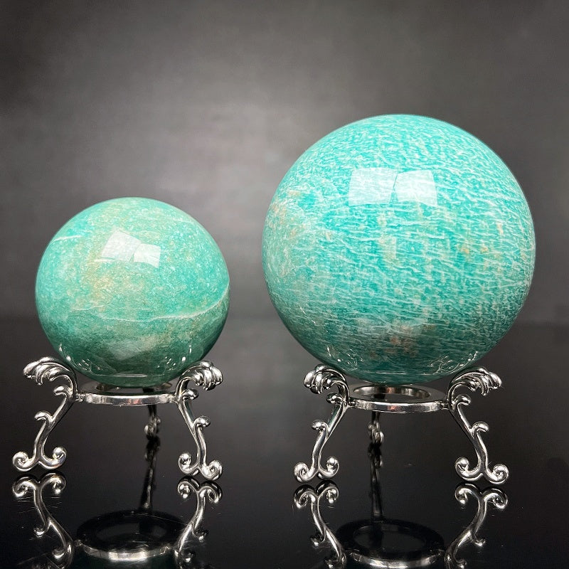 Natural Tianhe Stone Ball Heal ing Gemstone Home Decor
