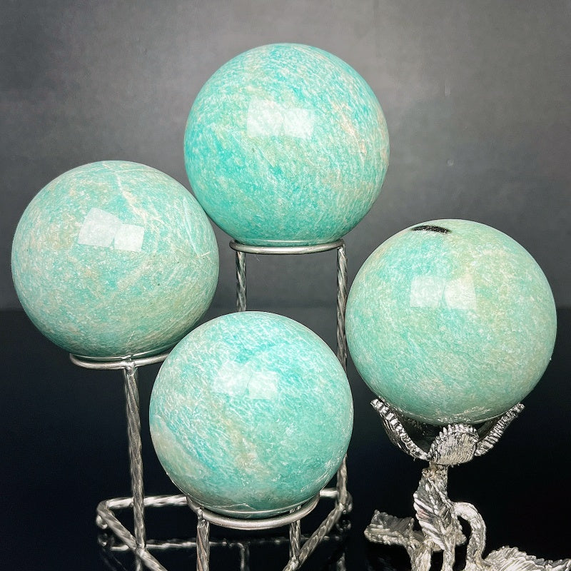 Natural Tianhe Stone Ball Heal ing Gemstone Home Decor