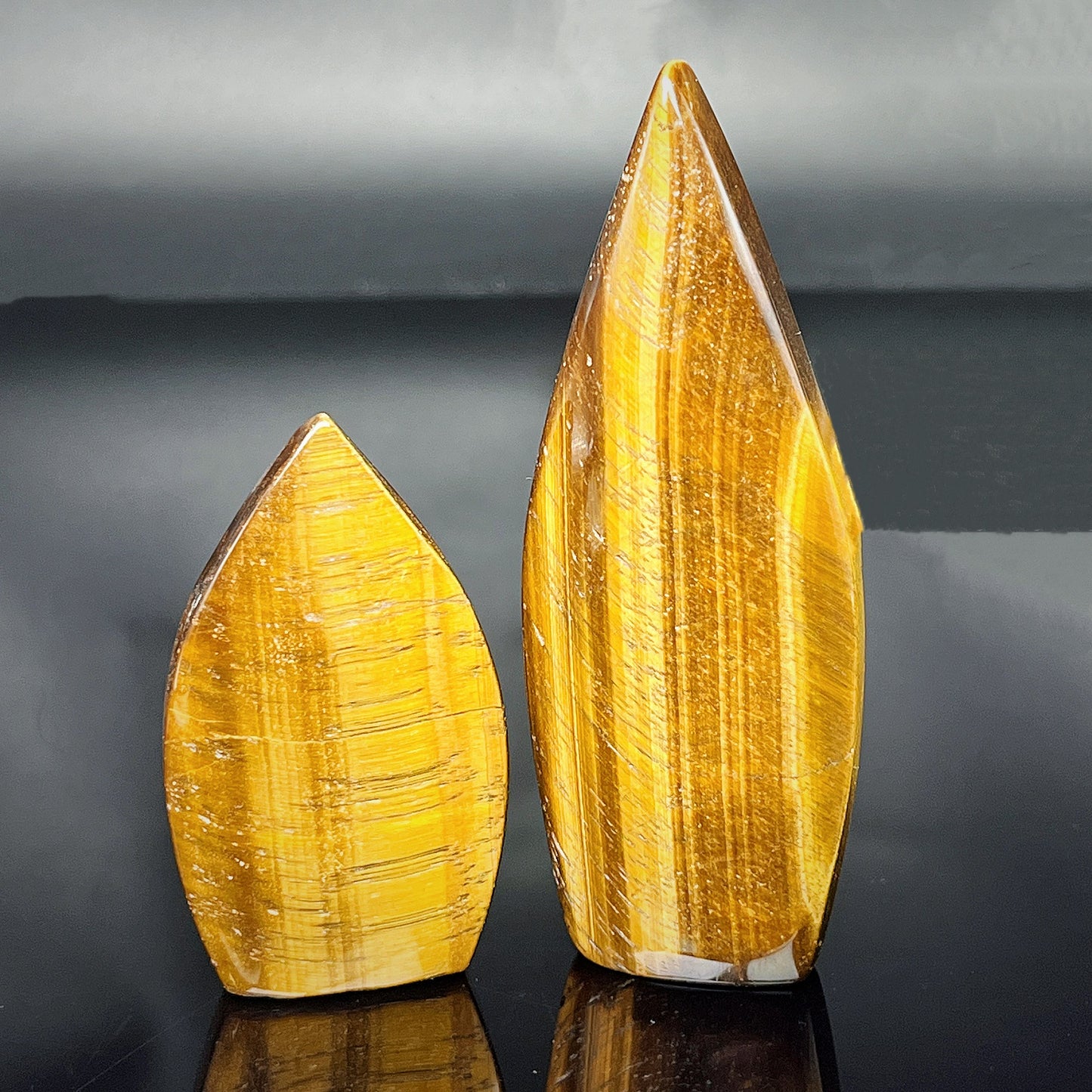 Natural Yellow Tiger Eye Ornament Heal ing Gemstone Home Decor