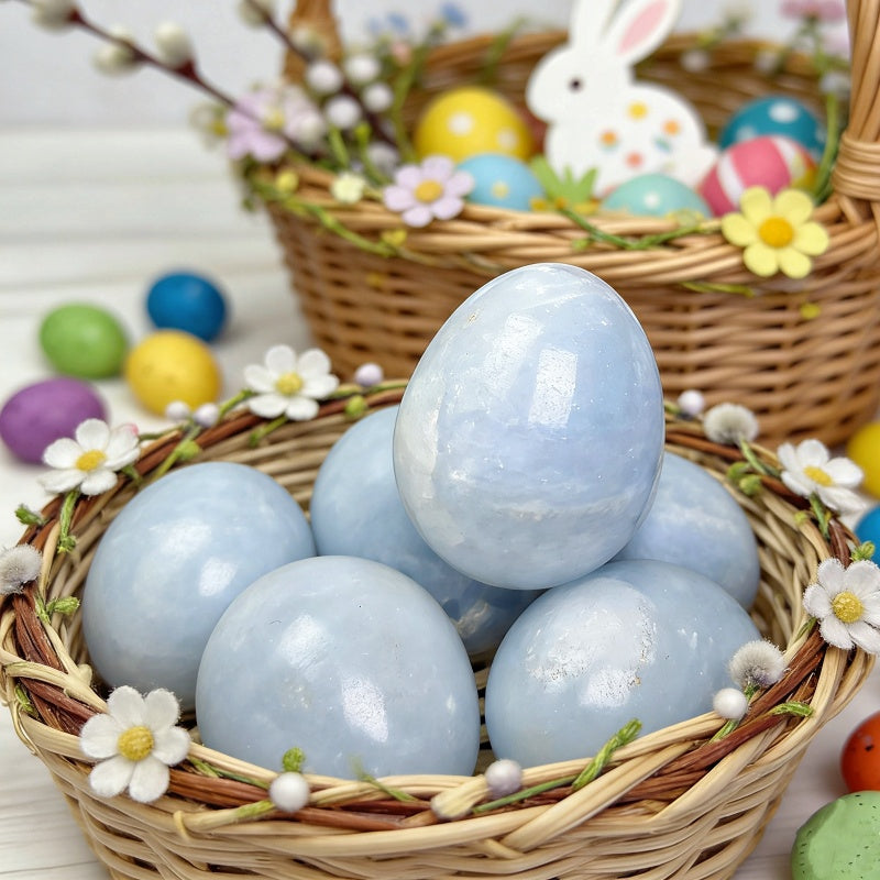 Natural Tianqingshi Egg Heal ing Gemstone Home Decor gift