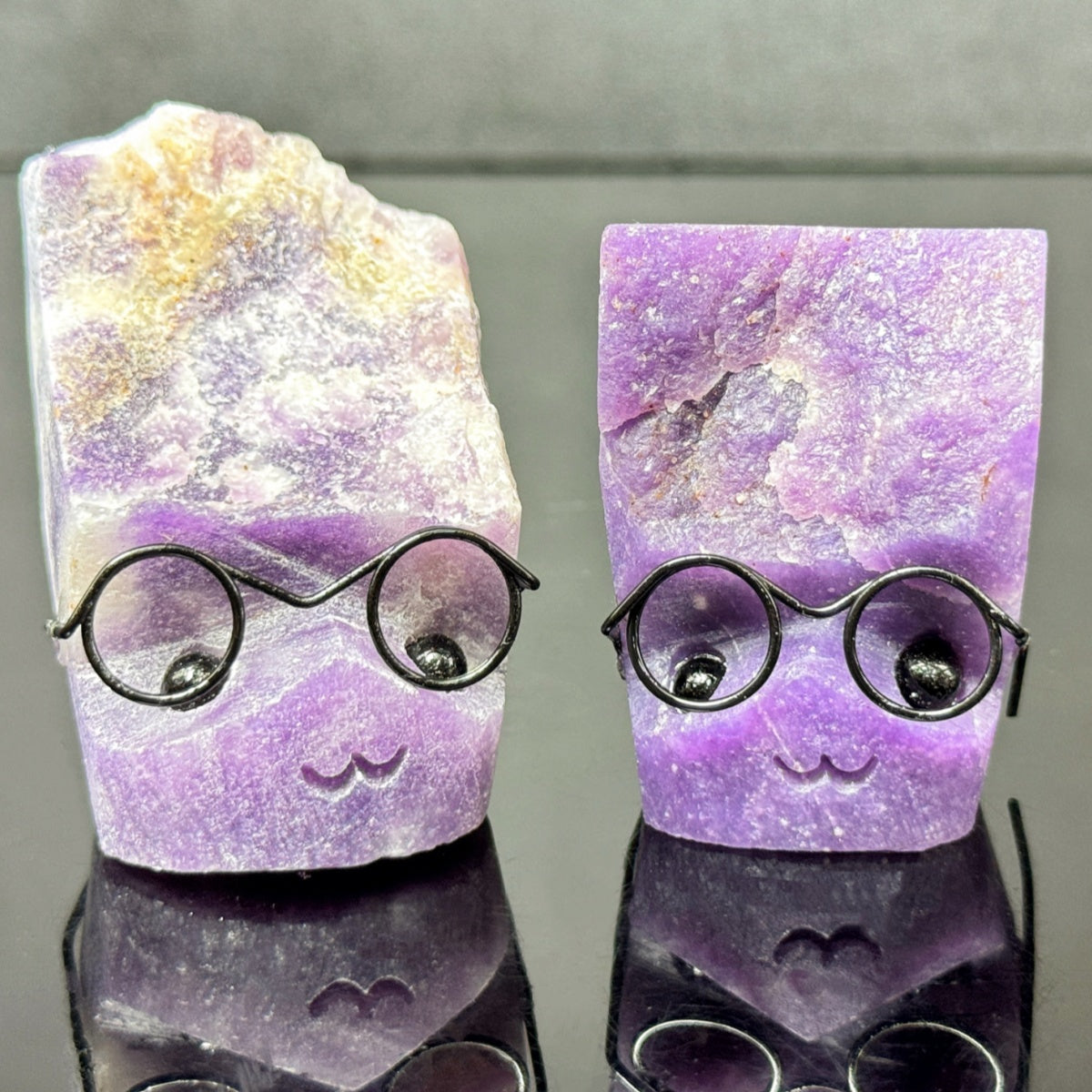 Natural Mixed material carvings Heal ing Gemstone Home Decor