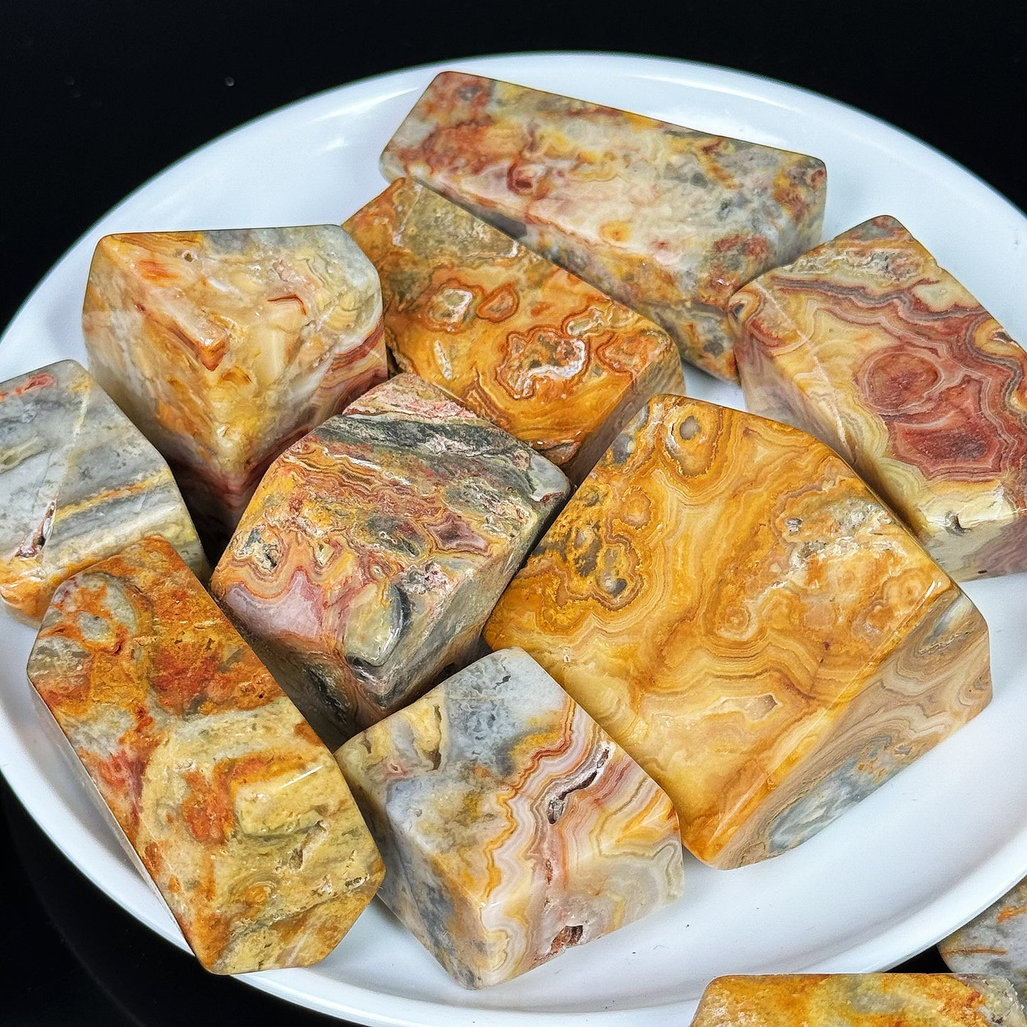 Natural Crazy Agate Random Form Heal ing Gemstone Home Decor