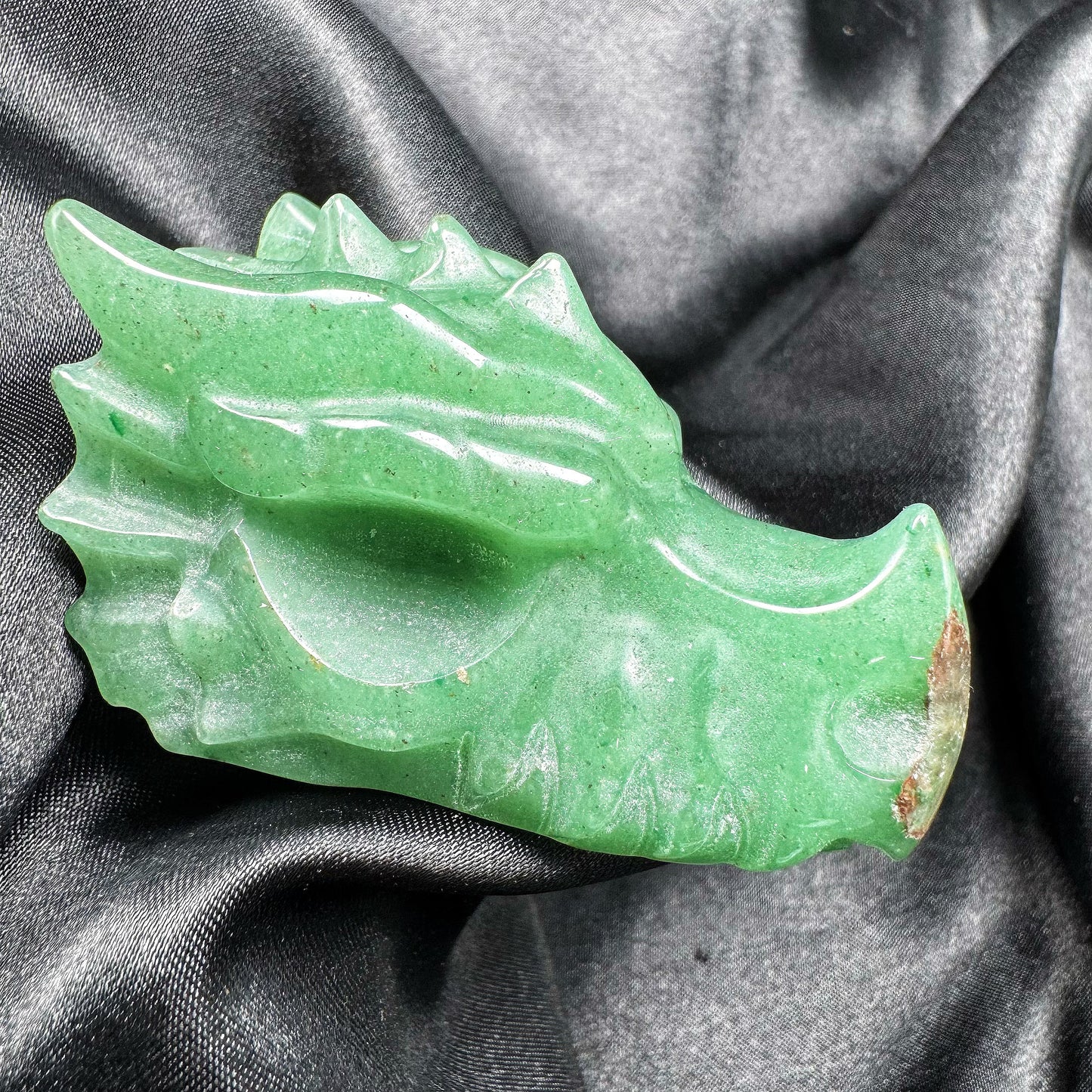 Natural Crystal carved faucet Heal ing Gemstone Home Decor