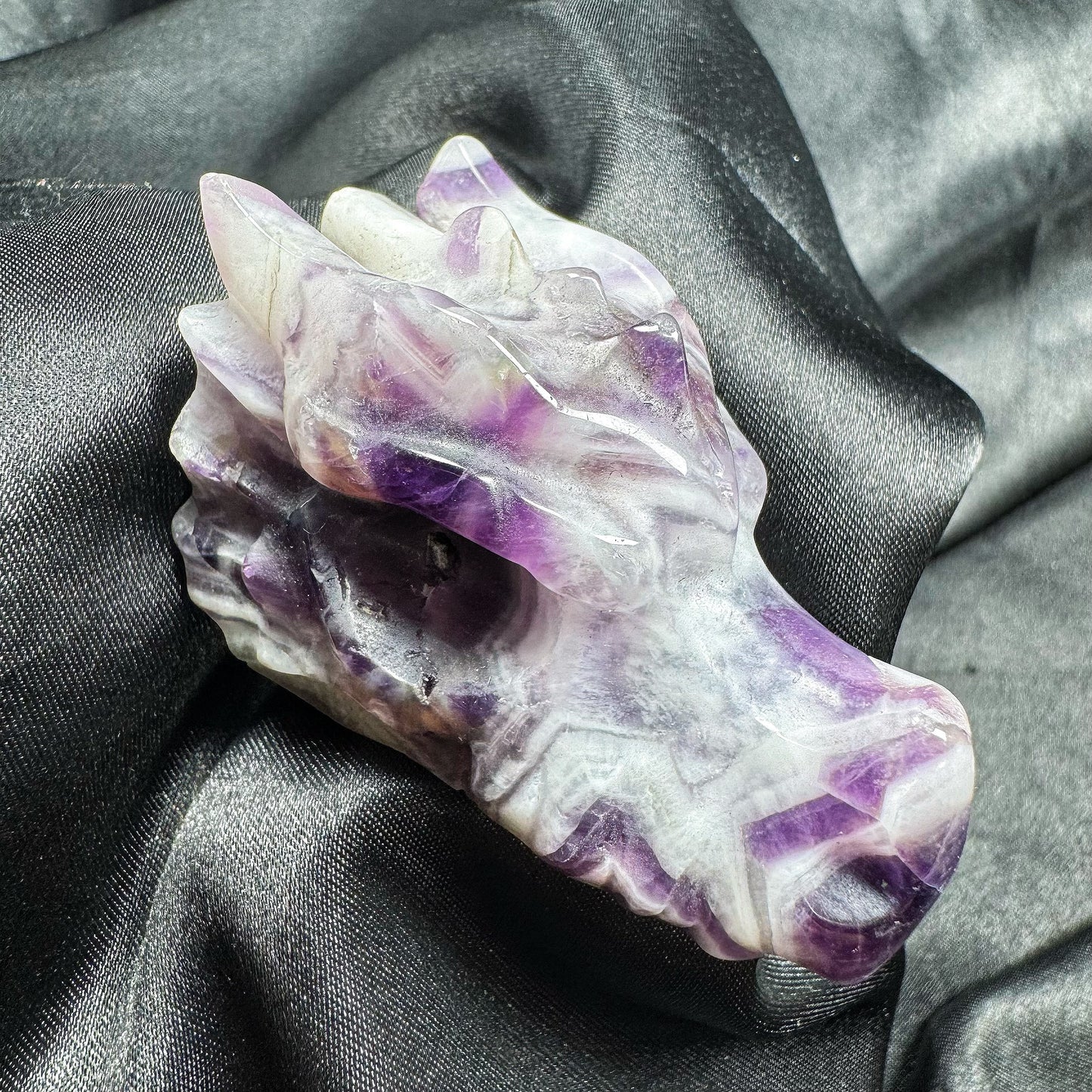 Natural Crystal carved faucet Heal ing Gemstone Home Decor
