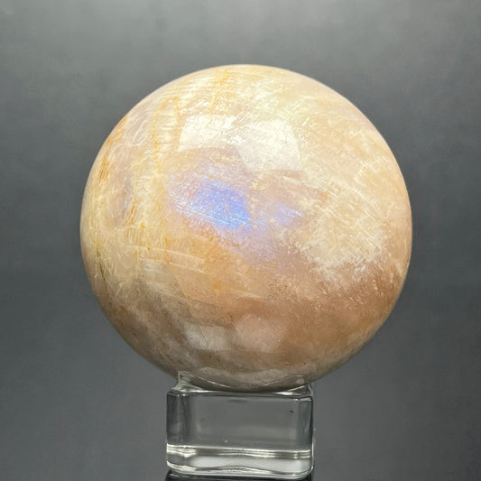 Natural Moonstone Sphere Heal ing Gemstone Home Decor