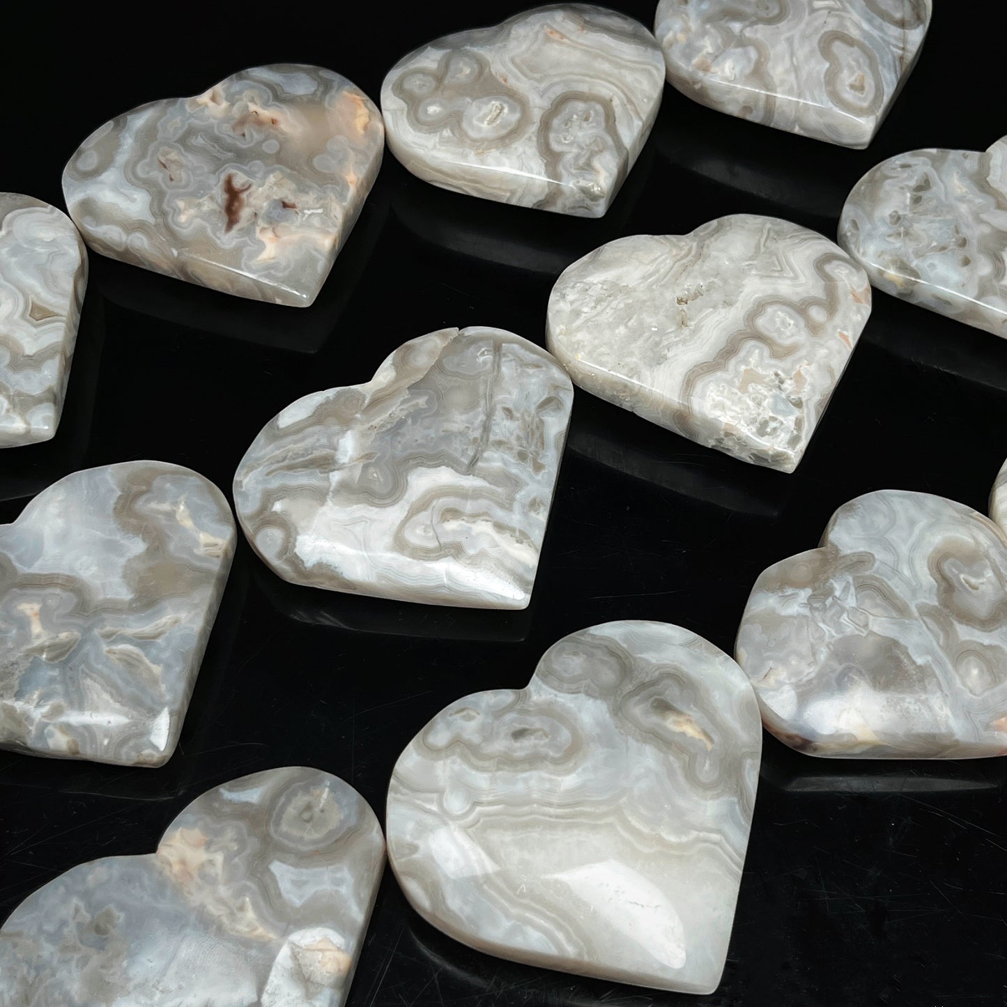 Natural  Persian Agate Love Heal ing Gemstone Home Decor