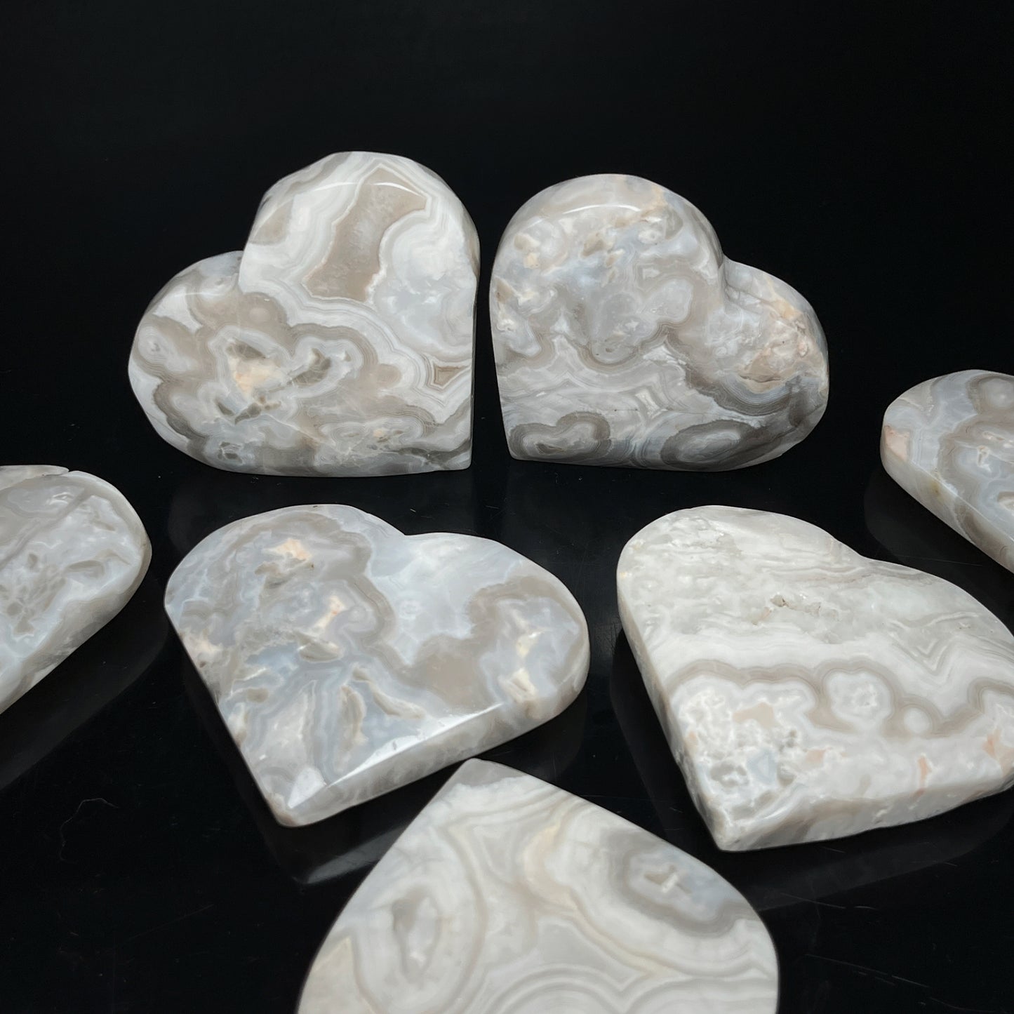 Natural  Persian Agate Love Heal ing Gemstone Home Decor