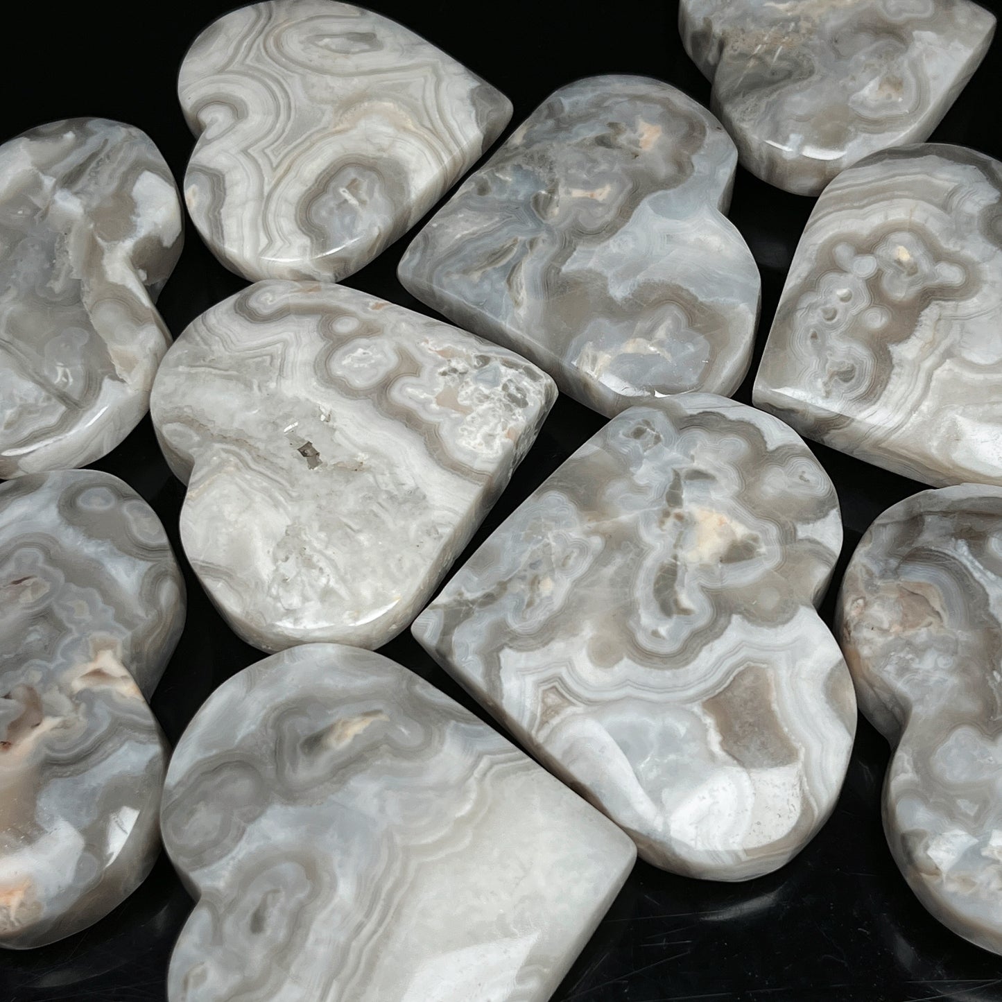 Natural  Persian Agate Love Heal ing Gemstone Home Decor